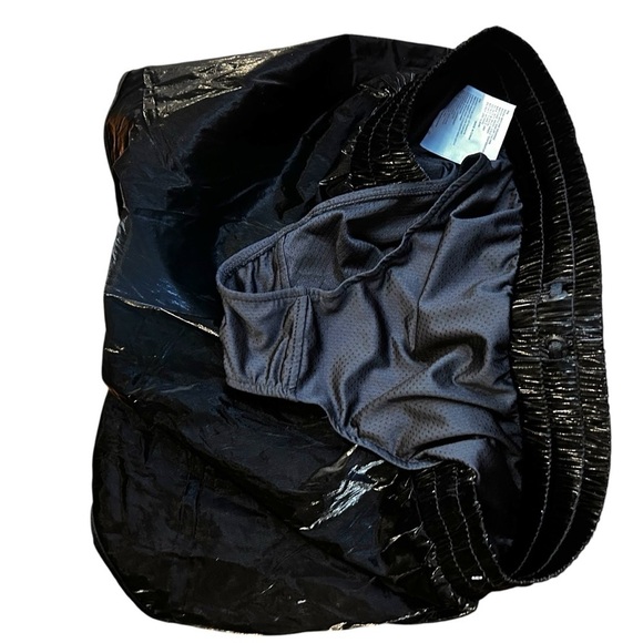 ZYIA - Midnight Bomber Gloss Athletic Shorts- Size Medium - Picture 9 of 14